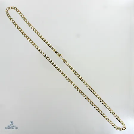 Panssarikaulaketju, pituus47cm, 585,  Paino: 10,4 g