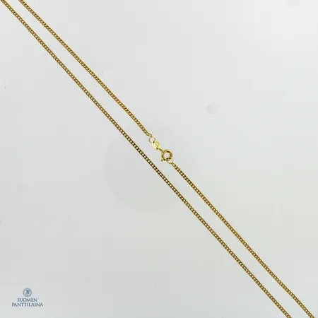 Panssarikaulaketju, pituus 46,5cm, 585,  Paino: 4,4 g