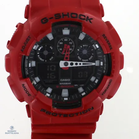 Rannekello G-Shock Protection, quartz, Ø 48mm, pieniä käytön jälkiä.