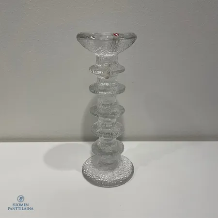 Kynttilänjalka Festivo, Iittala, design Timo Sarpaneva, korkeus 220mm