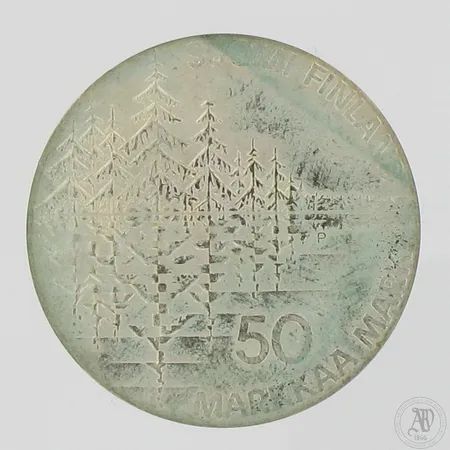 Juhlaraha, Kalevala 150 vuotta, nimellisarvo 50mk, 500, Paino: 19,8 g
