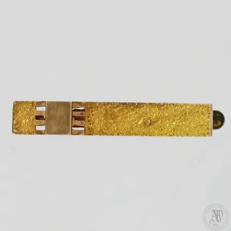 Solmionpidin. korkeus 7mm, leveys 40mm, 585br,  Paino: 5,3 g