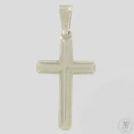 Risti-riipus, korkeus 40mm, leveys 20mm, 925,  Paino: 2,6 g
