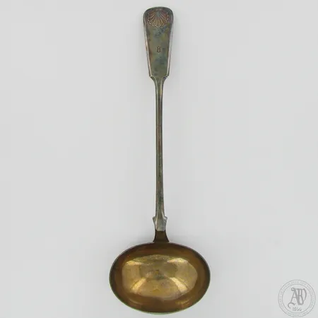 Liemikauha vaakunalla, Simpukka, pituus 33cm, valmistettu 1915, V. Lindman, 813,  Paino: 200 g