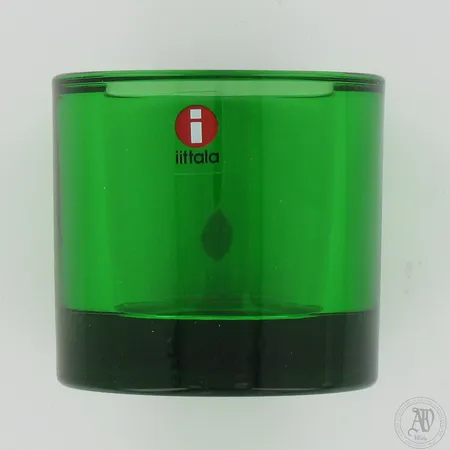 Kynttilälyhty, Marimekko - Iittala, vihreä, korkeus 60mm, Ø 60mm.