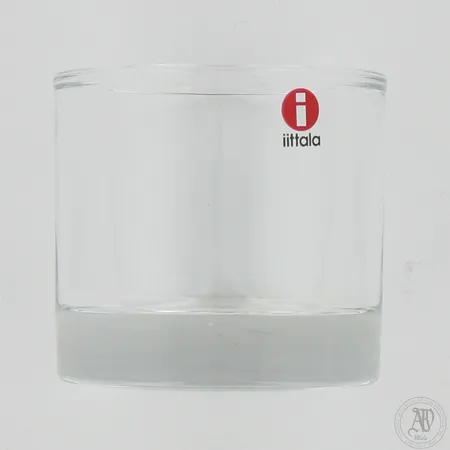 Kynttilälyhty, Marimekko - Iittala, kirkas, korkeus 60mm, Ø 60mm.