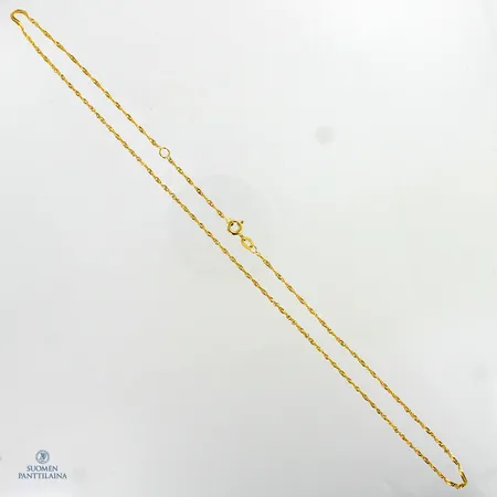 Singapore-kaulaketju, pituus 42-45cm, 585,  Paino: 1,7 g