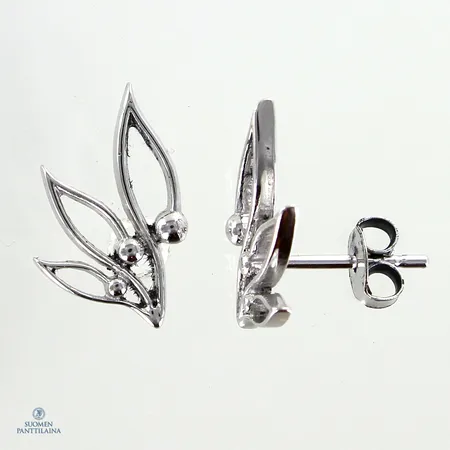 Korvakorut, Pihla, Lumoava, korkeus 17mm, 925,  Paino: 1,9 g