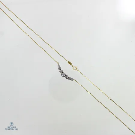 Kivikaulakoru, pituus 45-49,5cm, 585br,  Paino: 2,4 g