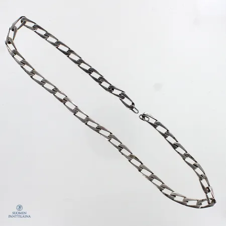 Viallinen kaulaketju, pituus 40,5cm, 925, Paino: 14,9 g