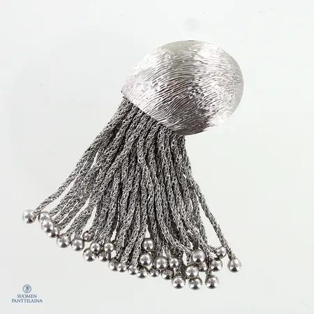 Rintaneula, leveys 25mm, 585 valkokulta,  Paino: 27,5 g