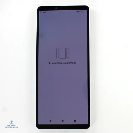 Älypuhelin Sony Xperia 10 V 5G, 6/128 GB (valkoinen), laturi, ostokuitti 4.7.2023