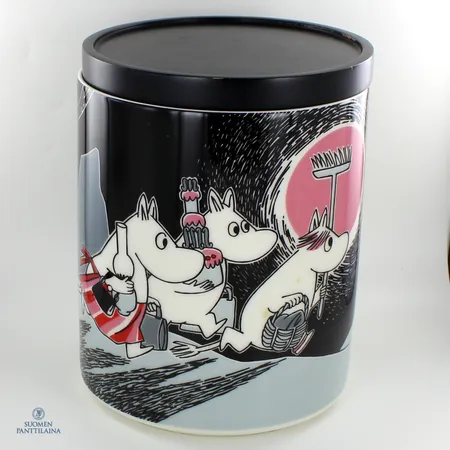 Muumipurkki, 1.2L, Seikkailu muutto, (2013-), käytön jälkiä