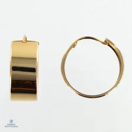 Korvarenkaat, leveys 8,2mm, Ø 19mm, 585, Paino: 2,9 g