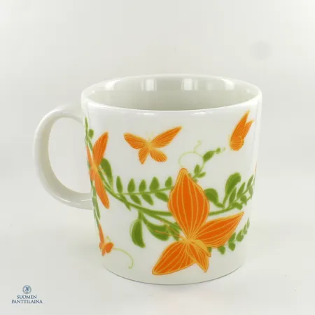 Muki Arabia, Perhosmuki, Heini Riitahuhta, korkeus 80mm, Vuosi 2007.