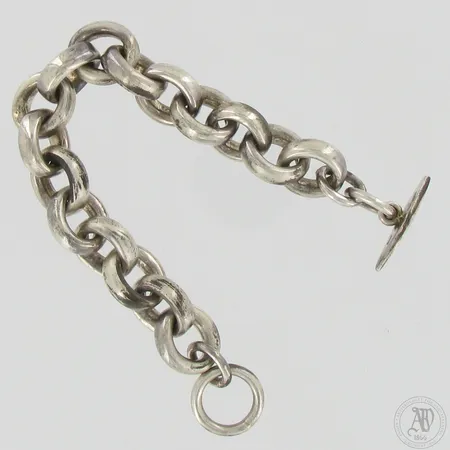 Ranneketju, pituus 210mm, leveys 17mm, 925,  Paino: 88,8 g