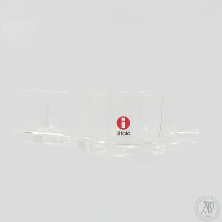 Aalto-maljakko Iittala, design Alvar Aalto, mitat 35x135mm, kirkas