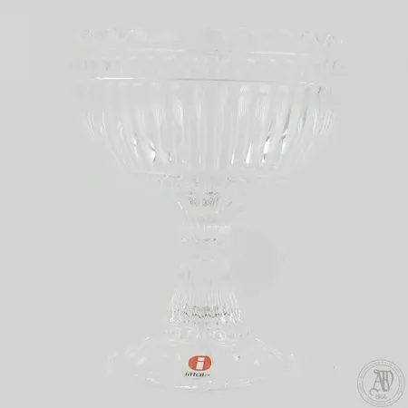 Mariskooli, Iittala, Marimekko, korkeus 120mm, Ø 70-100mm, kirkas