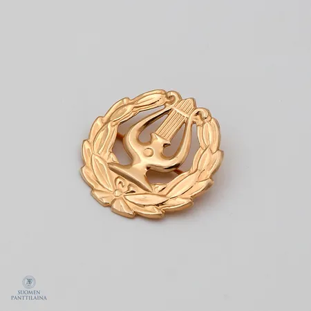 Lyyra, Ø 16mm, 585,  Paino: 0,4 g