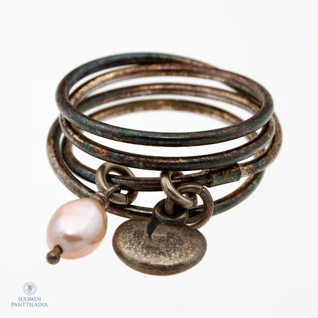 Helmisormus Kalevala Koru, Vanamo, koko 19, 925br,  Paino: 5,7 g