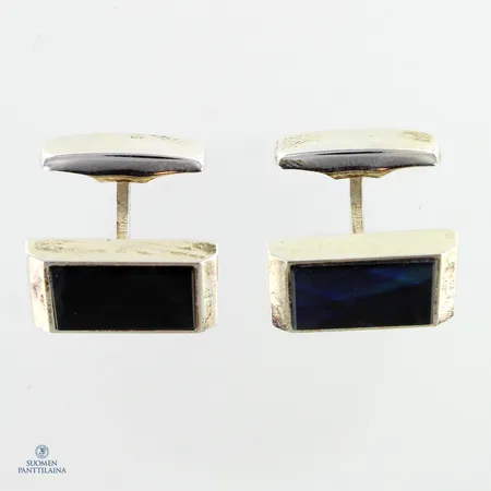 Spektroliitti kalvosinnapit, mitat 13,2x20,4mm, 925br,  Paino: 14,5 g