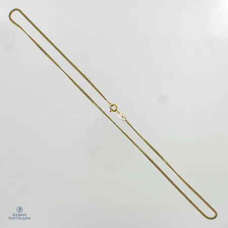 Panssarikaulaketju, pituus 41,5cm, leveys 1,6mm, 585,  Paino: 4,2 g