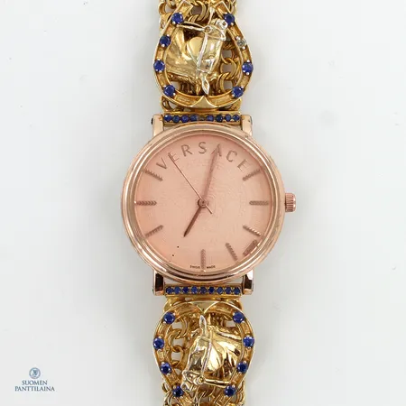 Viallinen rannekello Versace, ranneke 925br,  Paino: 63 g