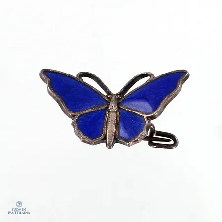 Emaloitu riipus, korkeus 14,4mm, leimaamaton 800br, 