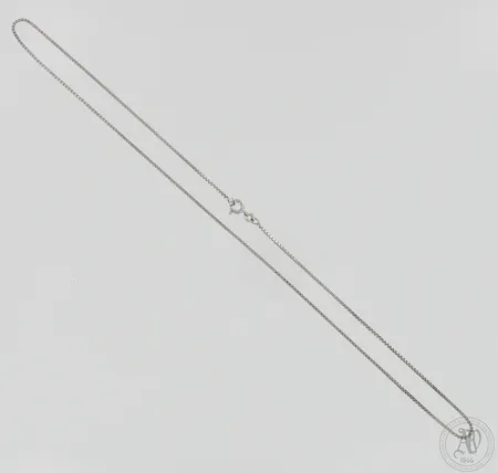 Venetsia-kaulaketju, pituus 50cm, leveys 1mm, 925, Paino: 3,8 g