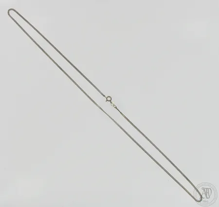 Panssarikaulaketju, pituus 61cm, leveys 2mm, 925,  Paino: 6,9 g
