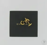 Kalvosinnapit, Bvlgari, korkeus 10mm, leveys 13mm, 750br,  Paino: 14,7 g