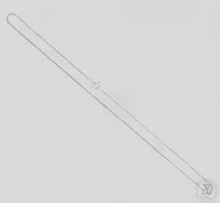 Panssarikaulaketju, pituus 42cm, leveys 1mm, 900,  Paino: 1,5 g