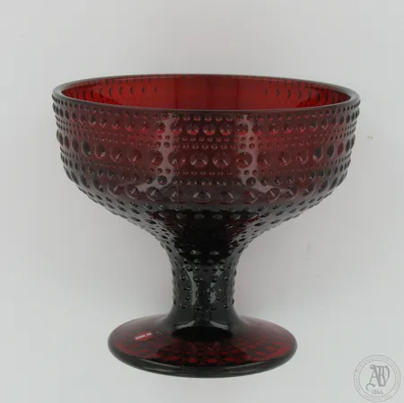 Jälkiruokakulho Iittala, Kastehelmi, korkeus 10cm, karpalo
