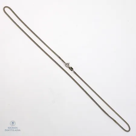 Panssarikaulaketju, pituus 50cm, 925,  Paino: 5,5 g Lähetetään postipakettina.