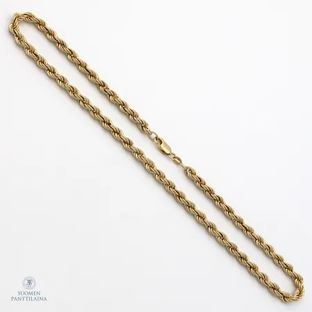 Cordell-kaulaketju, pituus 46,5cm, lukko viallinen, 585, Paino: 13,2 g