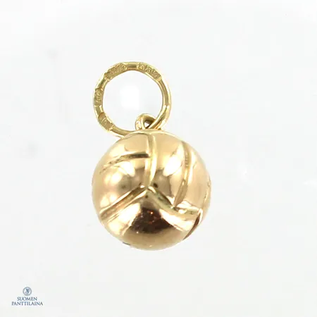 Pallo-riipus, korkeus 12mm, 585,  Paino: 0,4 g