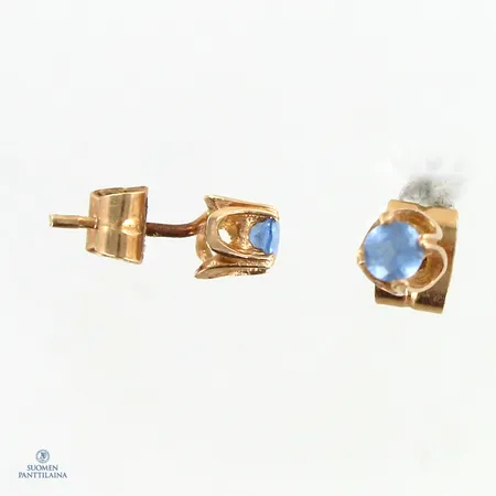 Kivikorvakorut, korkeus 4mm, 585br,  Paino: 0,7 g