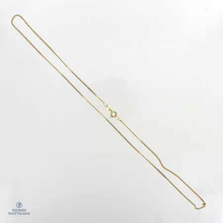 Panssarikaulaketju, pituus 42cm, 585,  Paino: 2 g