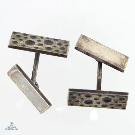 Kuvioidut kalvosinnapit, mitat 20x10mm, 813h,  Paino: 10,5 g