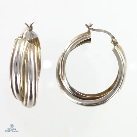 Korvakorut, korkeus 28mm, 925,  Paino: 5,5 g
