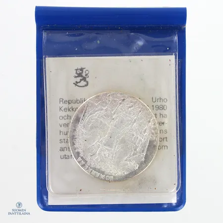 Juhlaraha, Urho Kekkonen 1981, nimellisarvo 50mk, 500,   Paino: 20 g