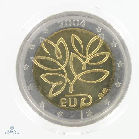2 euron kolikko, EU:n laajentuminen (risuraha), 2004, nimellisarvo 2 euroa,