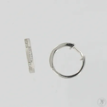 Kivikorvakorut, Ø 12mm, 925br,  Paino: 2,3 g