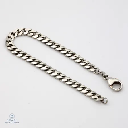Panssari-ranneketju, pituus 193mm, 925,  Paino: 15,9 g
