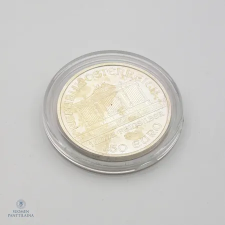 Juhlaraha Austrian Philharmonic, vuodelta 2015, 1,50euroa, 999,9,  Paino: 31,1 g