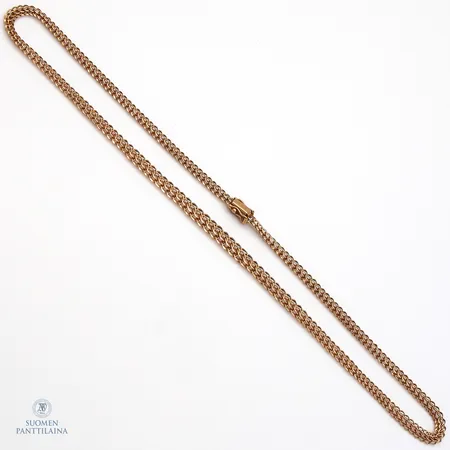 Bismarck-kaulaketju, pituus 45cm, leveys 5-7mm, 585, Paino: 11,2 g