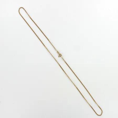 Panssarikaulaketju, pituus 49cm, 585,  Paino: 3,7 g