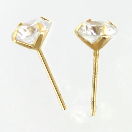 Kivikorvakorut ilman taustoja, korkeus 6mm, 585br,  Paino: 0,8 g