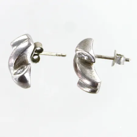Kivikorvakorut, korkeus 15mm, 925br,  Paino: 6,2 g