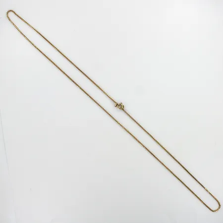 Viallinen Venetsia-kaulaketju, pituus 67cm, 585,  Paino: 8,6 g